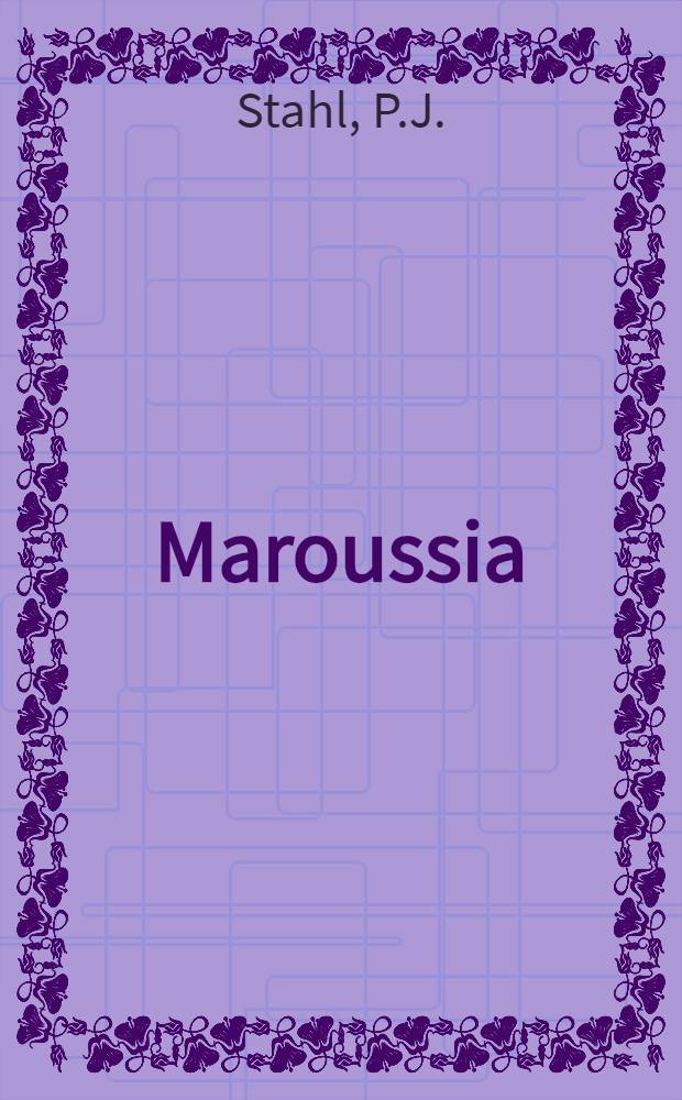 Maroussia