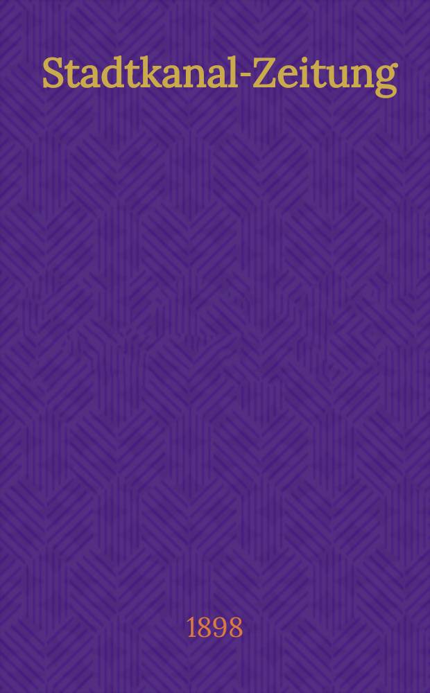 Stadtkanal-Zeitung