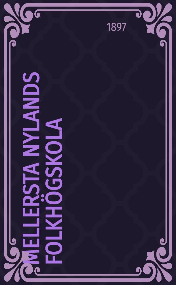 Mellersta Nylands Folkhögskola