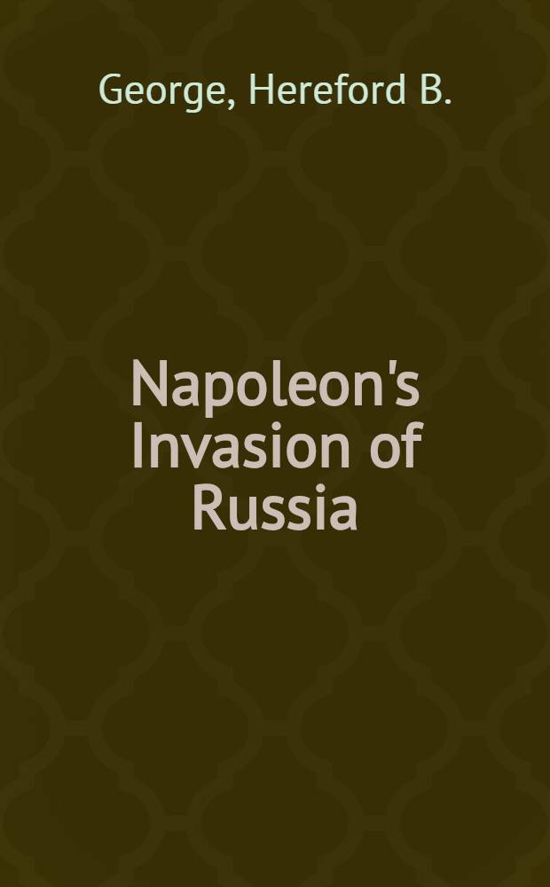 Napoleon's Invasion of Russia