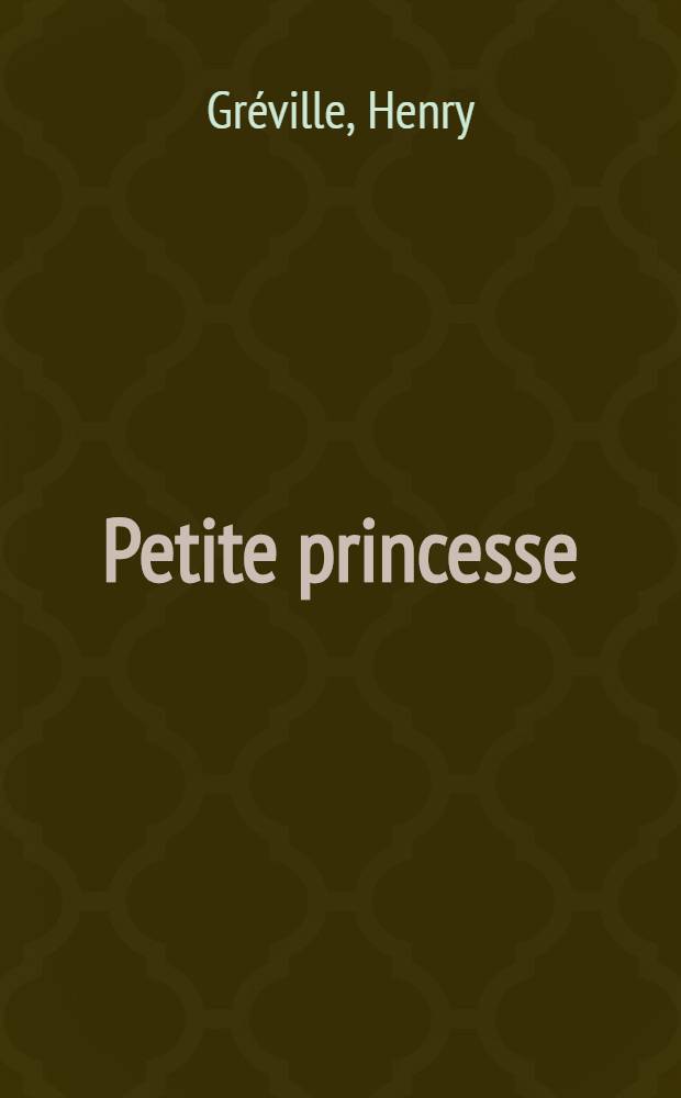 Petite princesse
