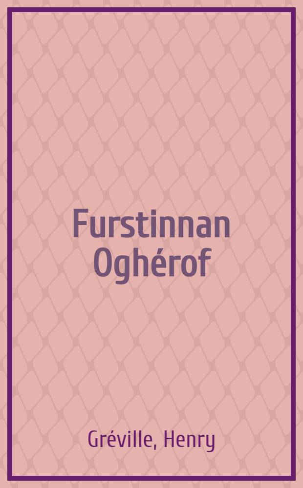 Furstinnan Oghérof