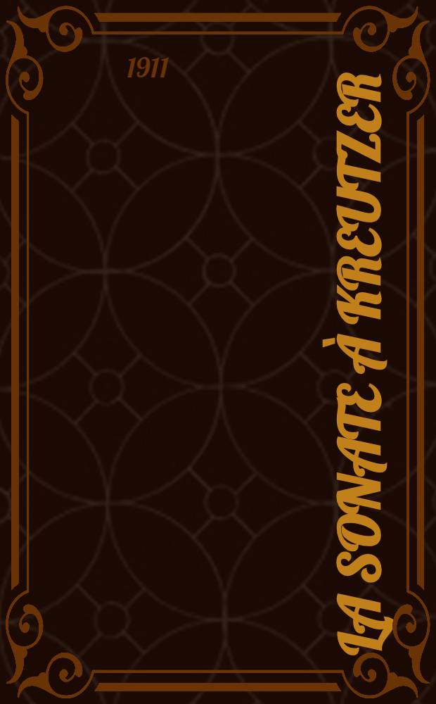 La Sonate à Kreutzer