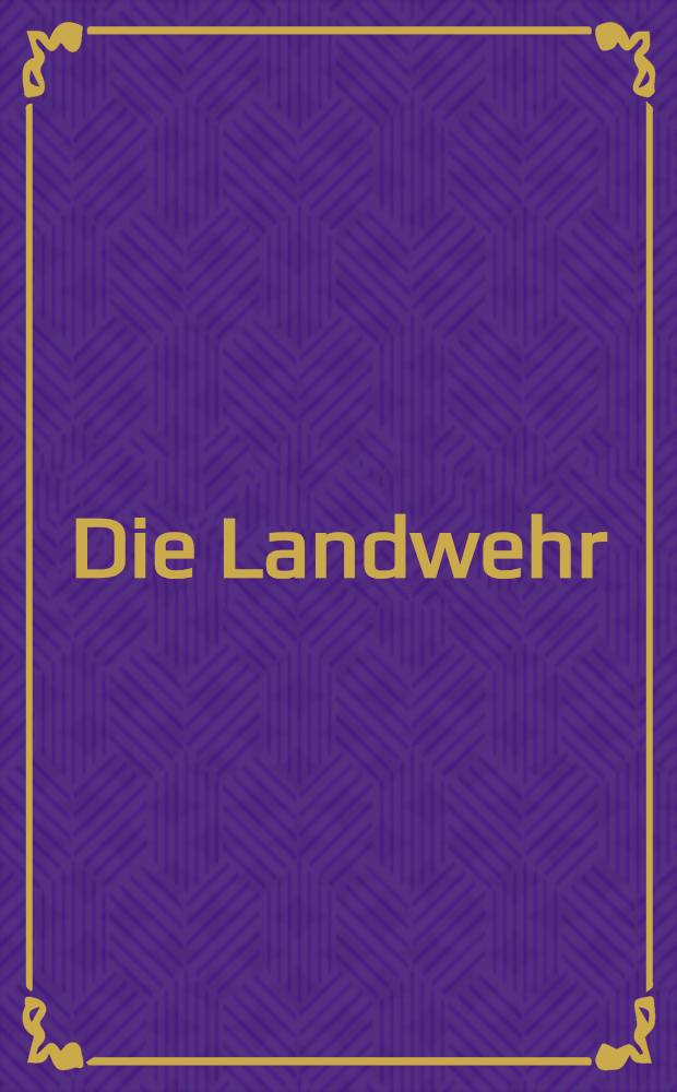 Die Landwehr