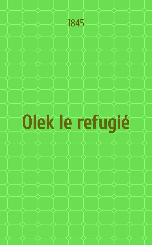 Olek le refugié