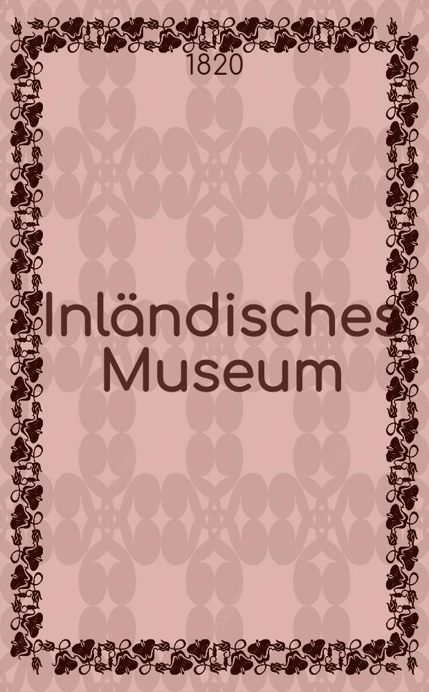 Inländisches Museum
