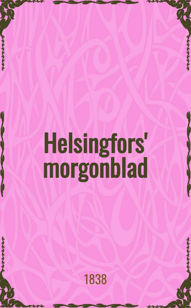 Helsingfors' morgonblad