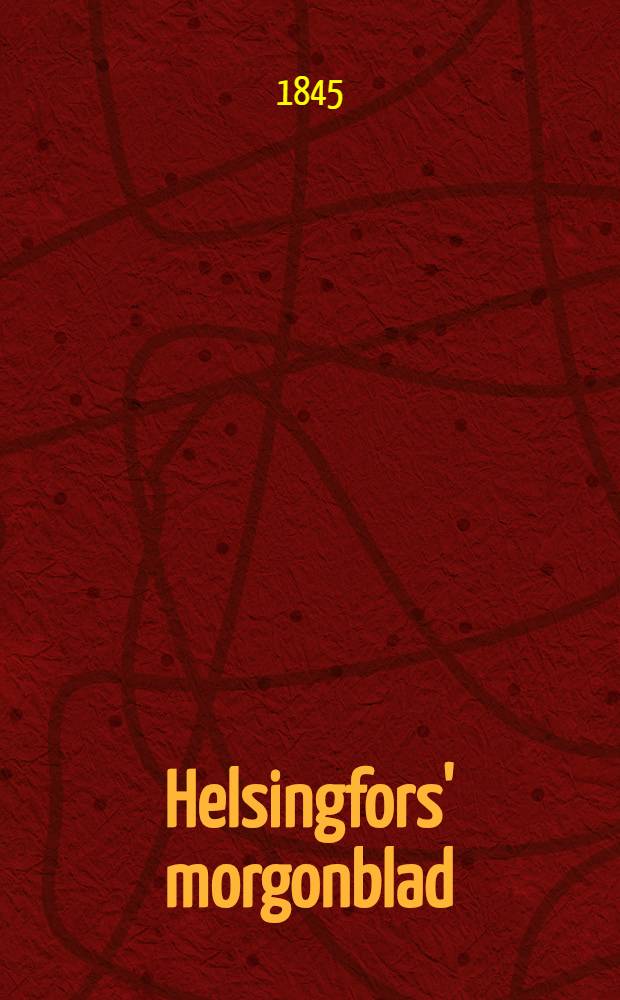 Helsingfors' morgonblad
