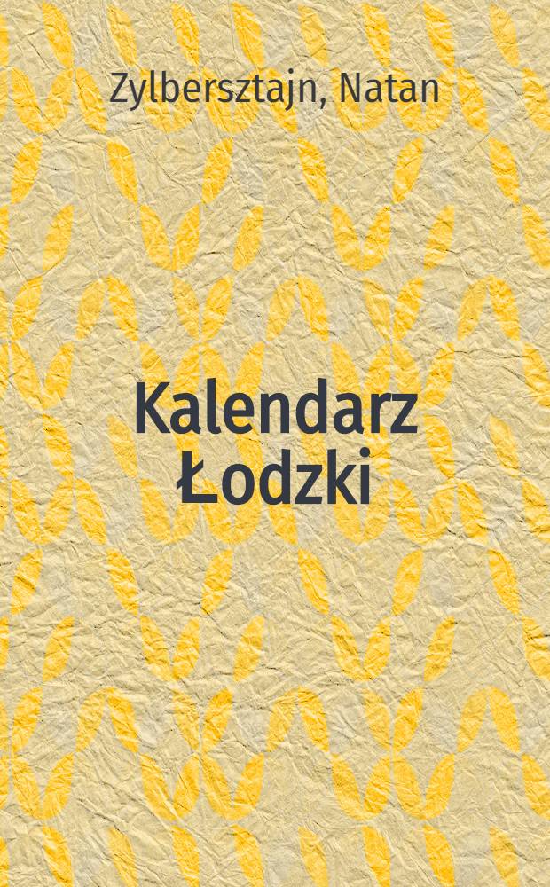Kalendarz Łodzki