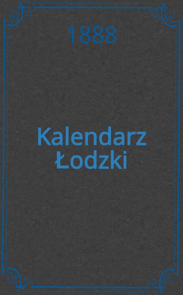 Kalendarz Łodzki