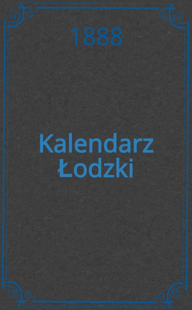 Kalendarz Łodzki