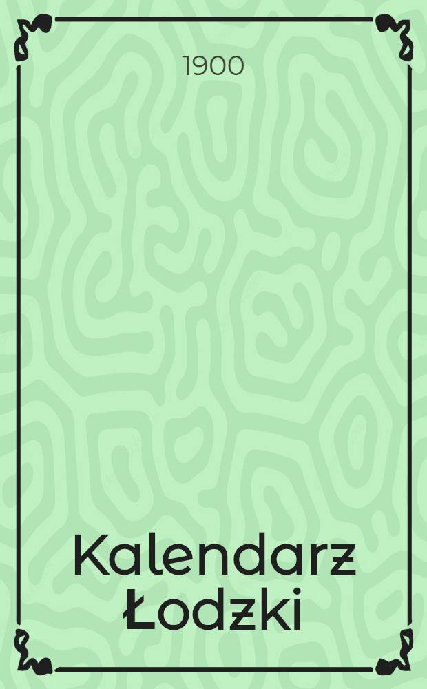 Kalendarz Łodzki