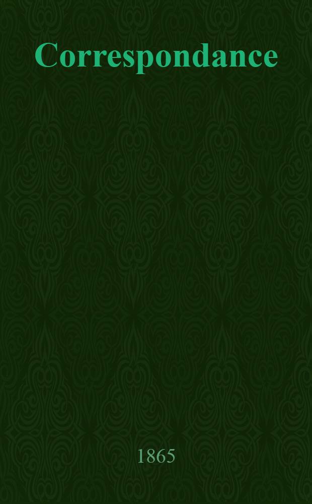 Correspondance