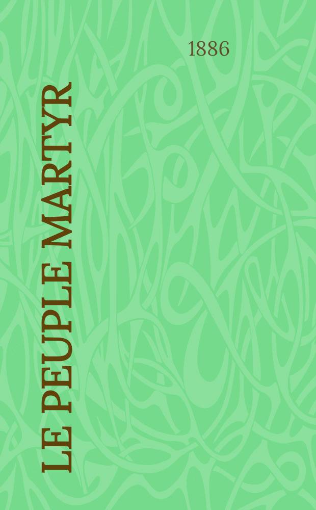 Le peuple martyr