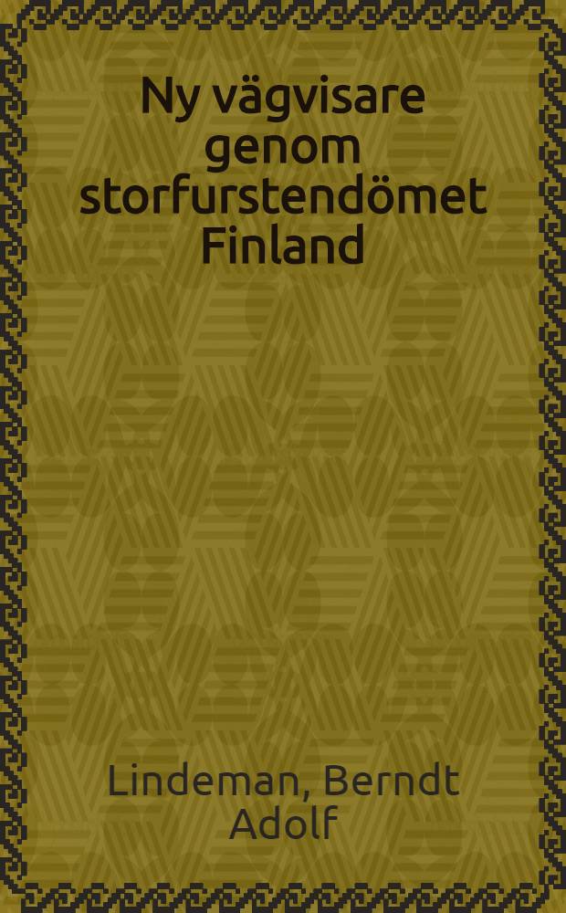 Ny vägvisare genom storfurstendömet Finland