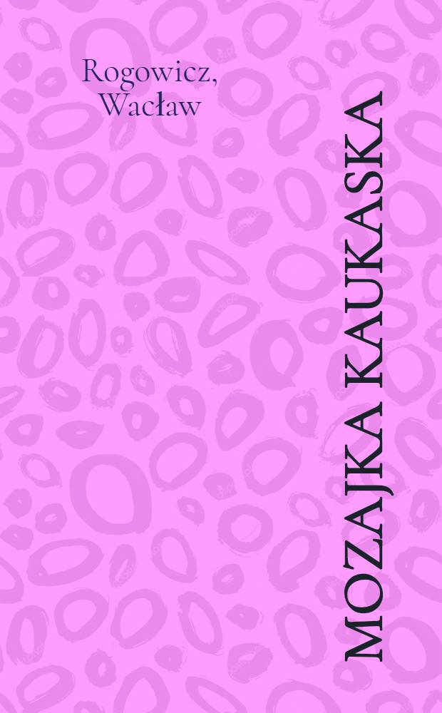 Mozajka Kaukaska