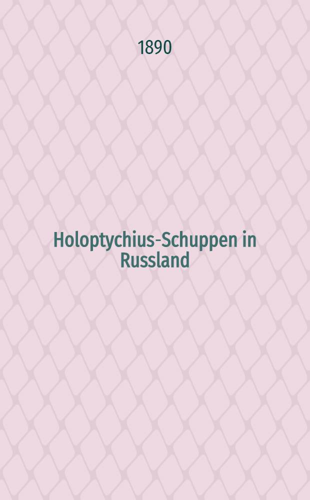 Holoptychius-Schuppen in Russland