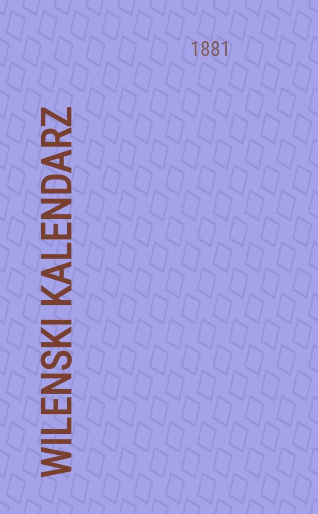 Wilenski Kalendarz