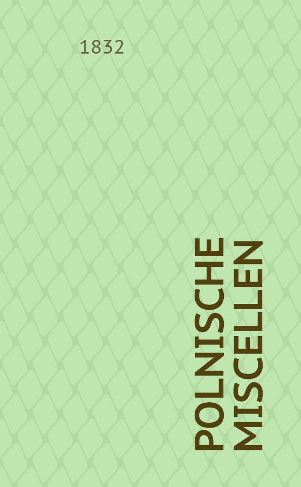 Polnische Miscellen