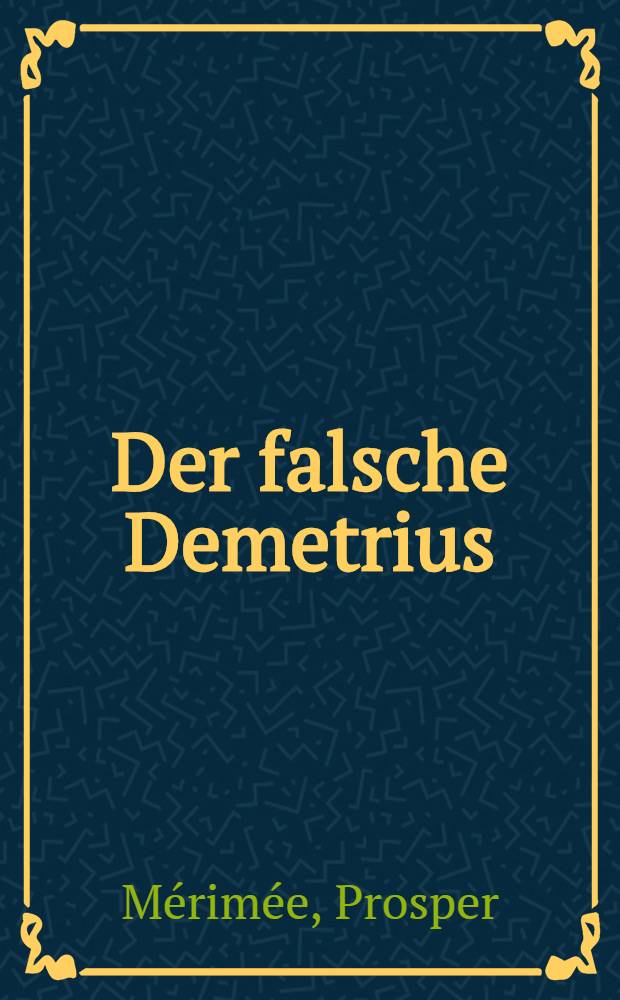 Der falsche Demetrius