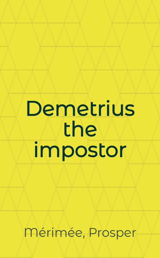 Demetrius the impostor