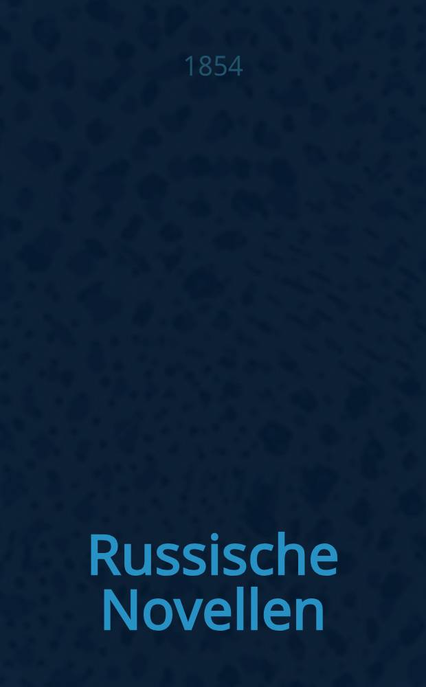 Russische Novellen