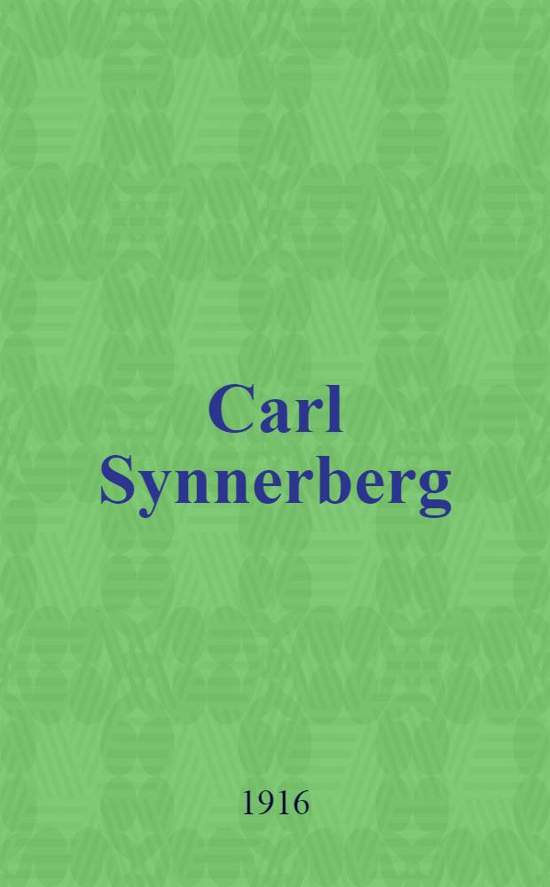 Carl Synnerberg