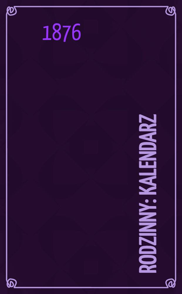 Rodzinny : Kalendarz
