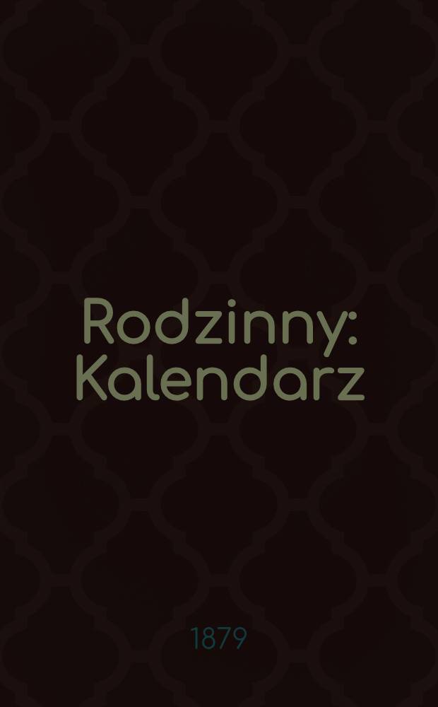 Rodzinny : Kalendarz
