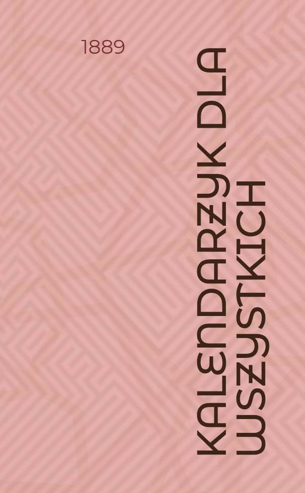 Kalendarzyk dla Wszystkich