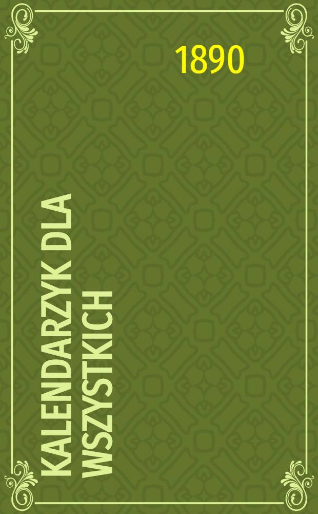 Kalendarzyk dla Wszystkich