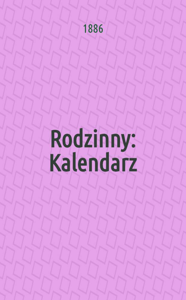 Rodzinny : Kalendarz