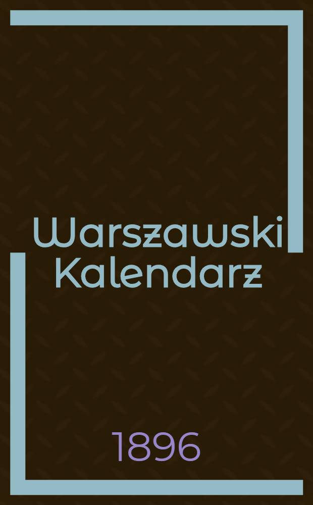 Warszawski Kalendarz