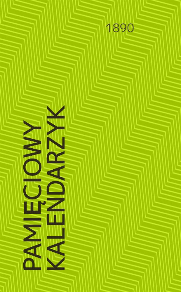 Pamięciowy Kalendarzyk