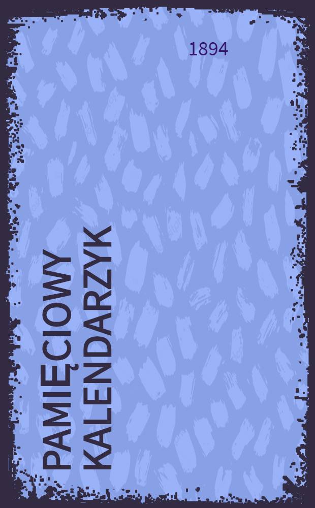 Pamięciowy Kalendarzyk