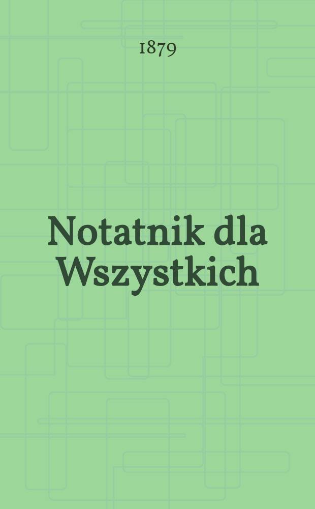 Notatnik dla Wszystkich : Kalendarz