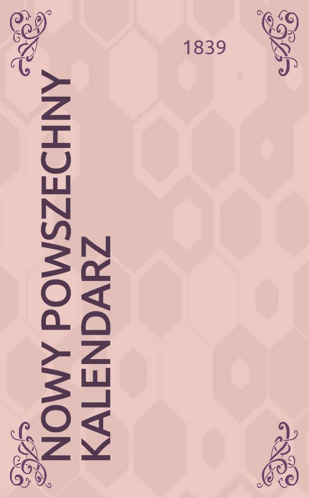 Nowy Powszechny Kalendarz