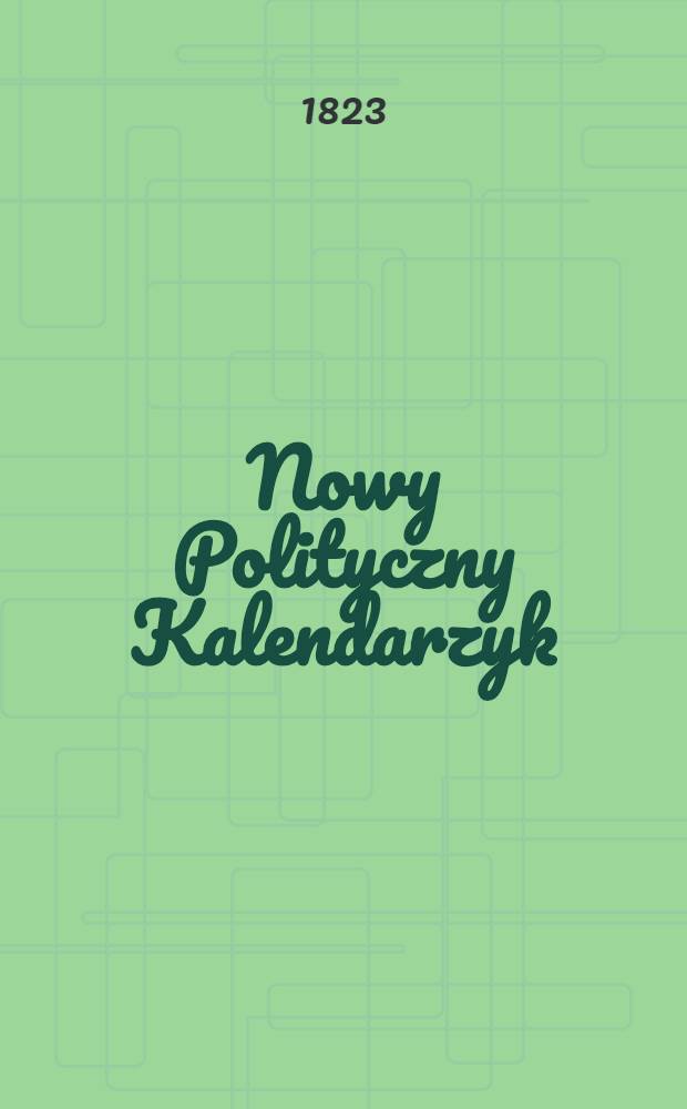 Nowy Polityczny Kalendarzyk