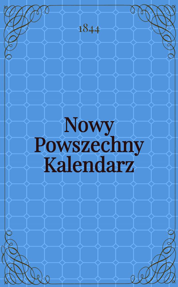 Nowy Powszechny Kalendarz
