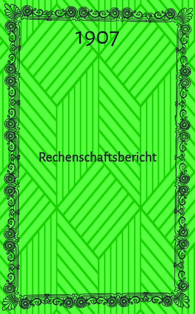 Rechenschaftsbericht