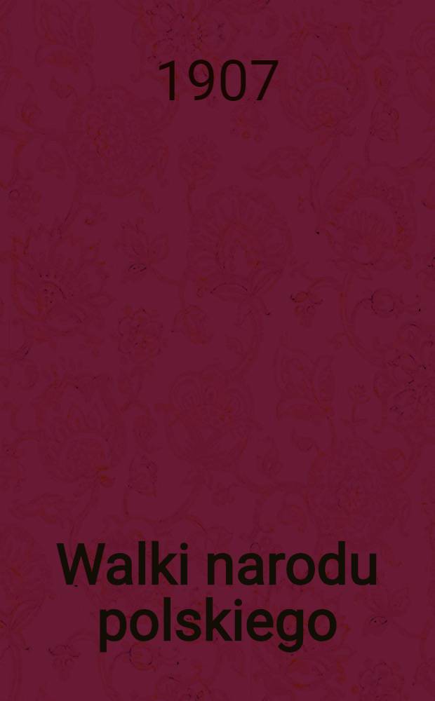 Walki narodu polskiego