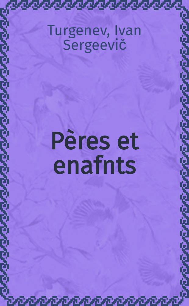 Pères et enafnts