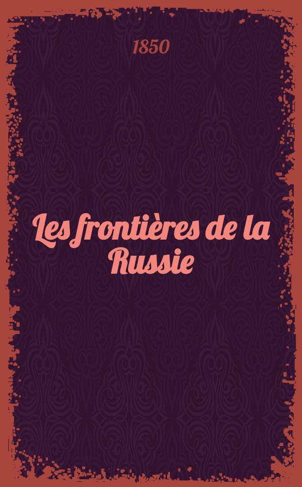 Les frontières de la Russie