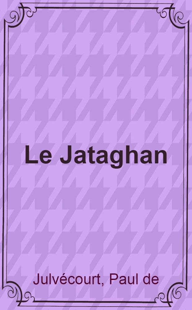 Le Jataghan