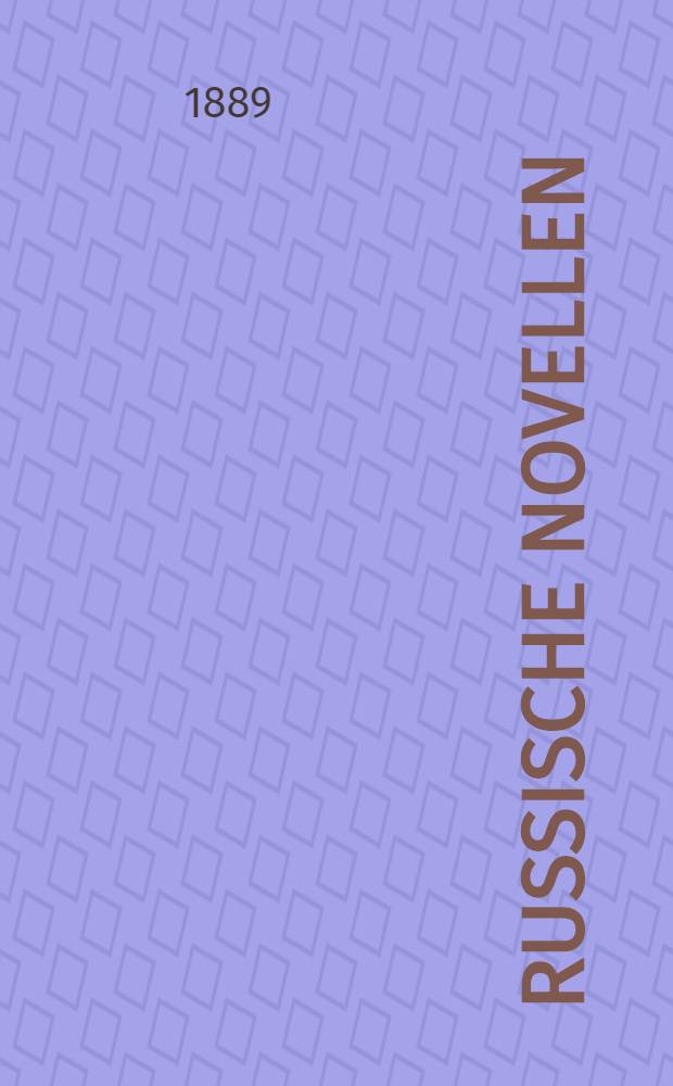 Russische Novellen