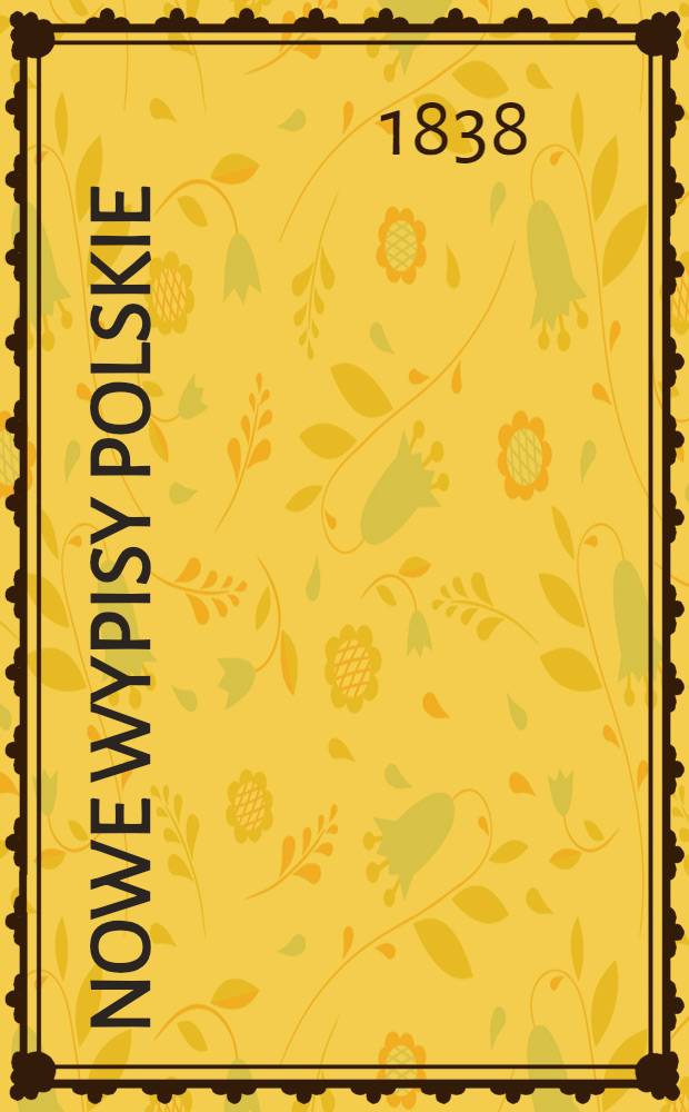 Nowe Wypisy Polskie