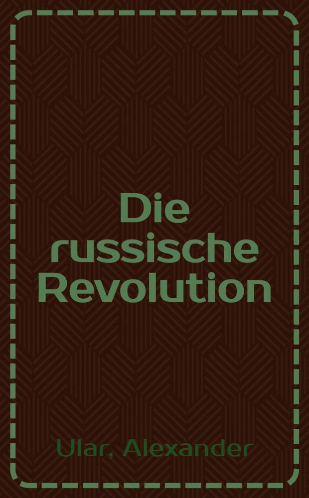 Die russische Revolution