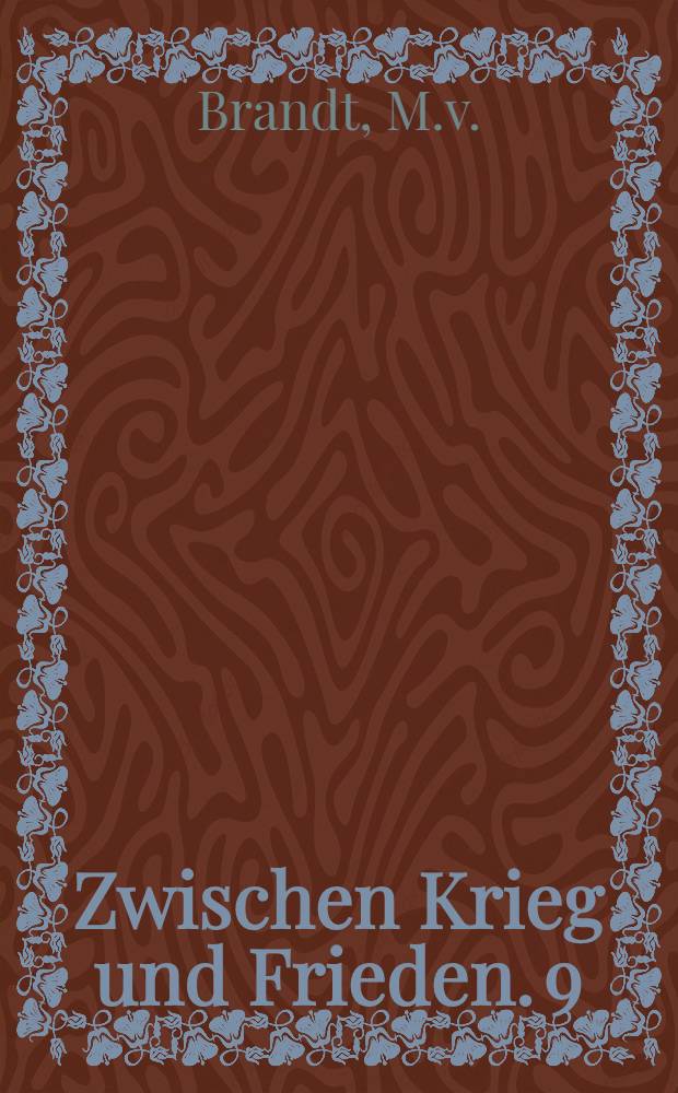 Zwischen Krieg und Frieden. 9 : China und Japan