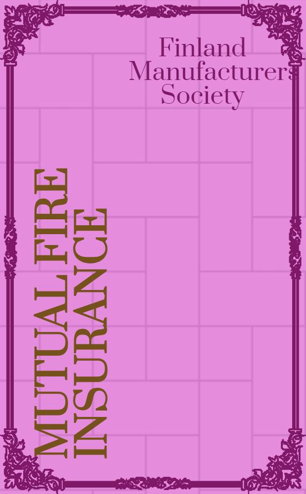 Mutual Fire Insurance