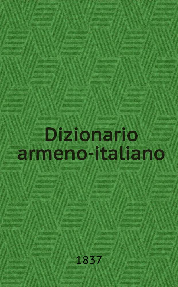 Dizionario armeno-italiano